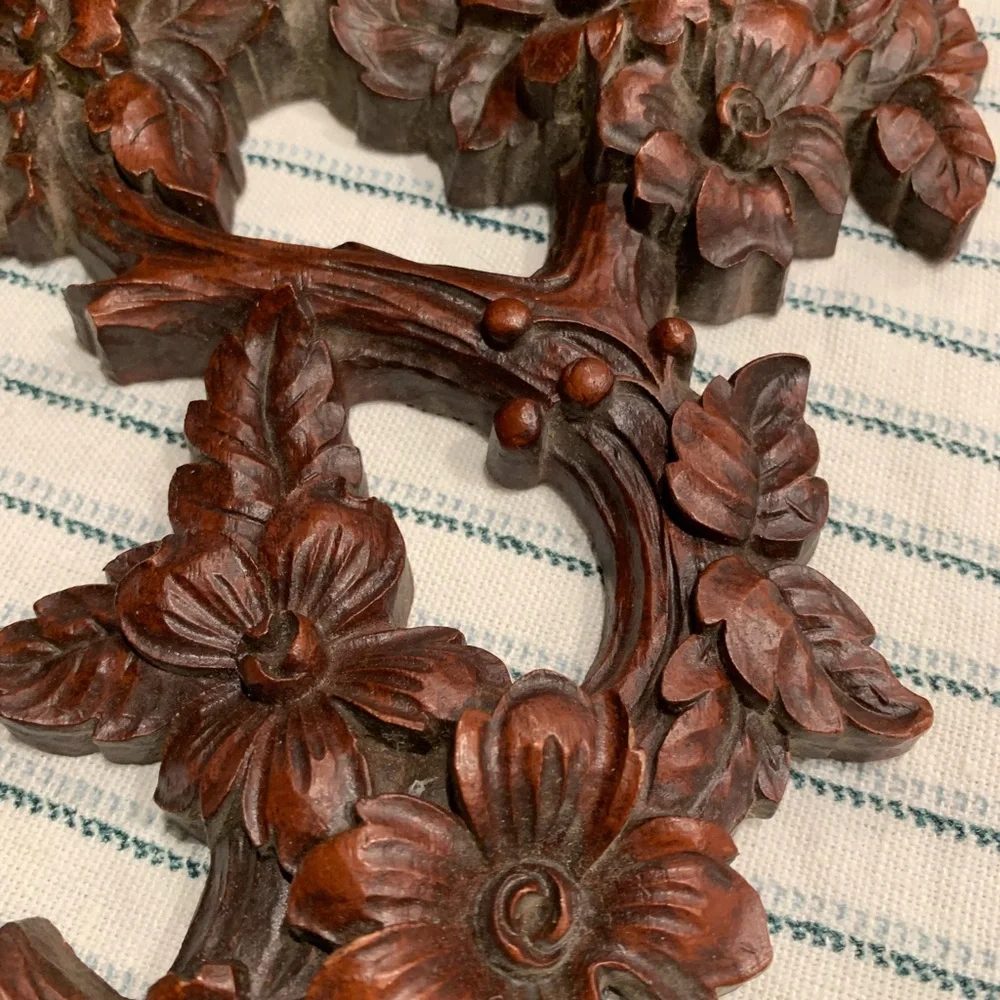 Vintage Wood Wall Shelves